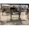Image 2 : ACCUTEK COMPANY LABELETTE COMMERCIAL STAINLESS STEEL SMALL BOTTLE LABELING CONVEYOR SYSTEM WITH