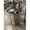 Image 2 : CDA CHABOT DELRIEU ASSOCIES 28" ROUND COMMERCIAL STAINLESS STEEL SMALL BOTTLE SORTING / INSPECTION