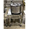 Image 2 : 16" ROUND STAINLESS STEEL COMMERCIAL ELECTRO MAGNET COOLING STATION ON STAINLESS STEEL BASE TABLE