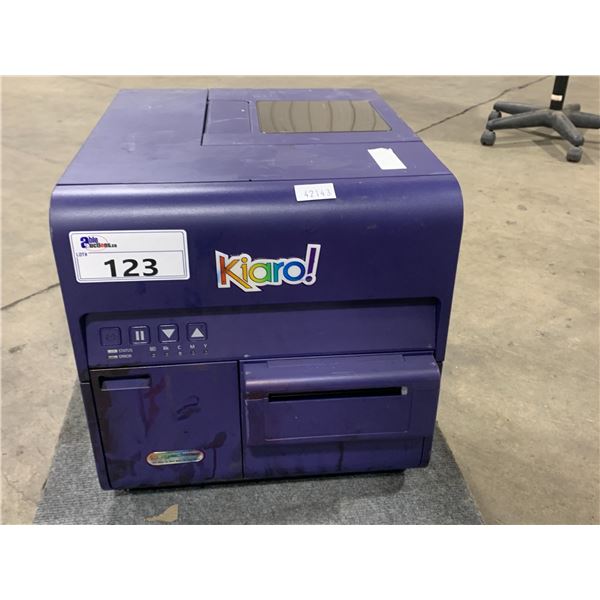 KIARO! COMMERCIAL QUICKLABEL SYSTEMS 100-240V 50/60HZ BOTTLING LINE LABEL PRINTER