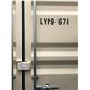 Image 2 : BEIGE PORTABLE OFFICE CONTAINER W87" X L108" X H99" WITH WINDOW AND LOCKING MAN DOOR