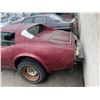Image 2 : *TOW* 1974 CHEVROLET CORVETTE STINGRAY, 2DR COUPE, RED, VIN 1Z37J4S405499
