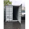 Image 2 : *H/T W* GREY 40' 67,200LBS MAX CAPACITY INDUSTRIAL TRANSPORT CONTAINER WITH 2 DUAL SWING SIDE DOORS