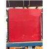 Image 2 : RED SINGLE DOOR 29"W X 29"H X 14"D INDUSTRIAL FIRE HOSE CABINET