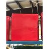 Image 2 : RED SINGLE DOOR 29"W X 29"H X 14"D INDUSTRIAL FIRE HOSE CABINET