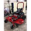 Image 2 : FERRIS 15700Z SITDOWN LAWN MOWER, RED, SERIAL # 4002111802 LIKE NEW! OVER $11,000 NEW PRICE