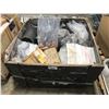 Image 1 : LARGE CRATE OF ASSORTED PLUMBING FITTINGS INCLUDING COPPER FITTINGS, BLACK IRON FITTINGS, AND