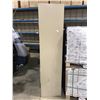 Image 2 : 4 DRAWER 2 DOOR BEIGE METAL LATERAL FILING/STORAGE CABINET