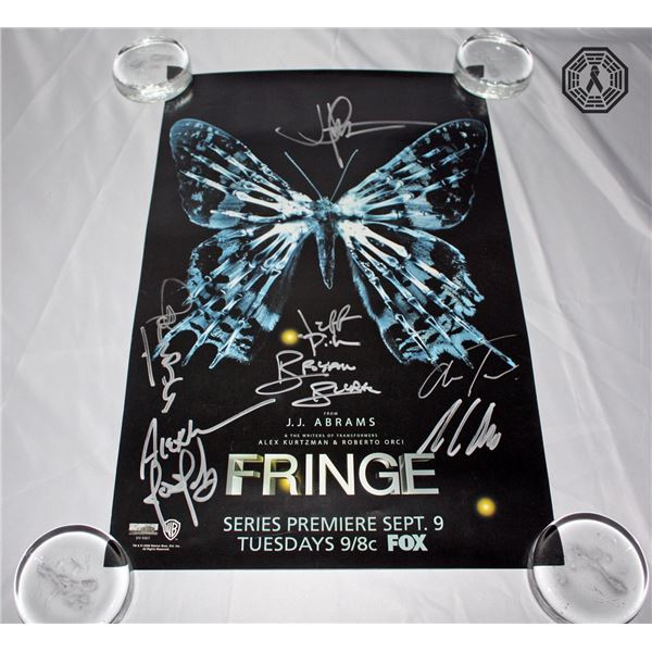 Fringe S1 Poster Signed by 8