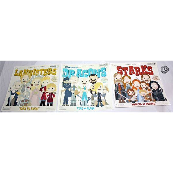 Game of Thrones Art Print Set