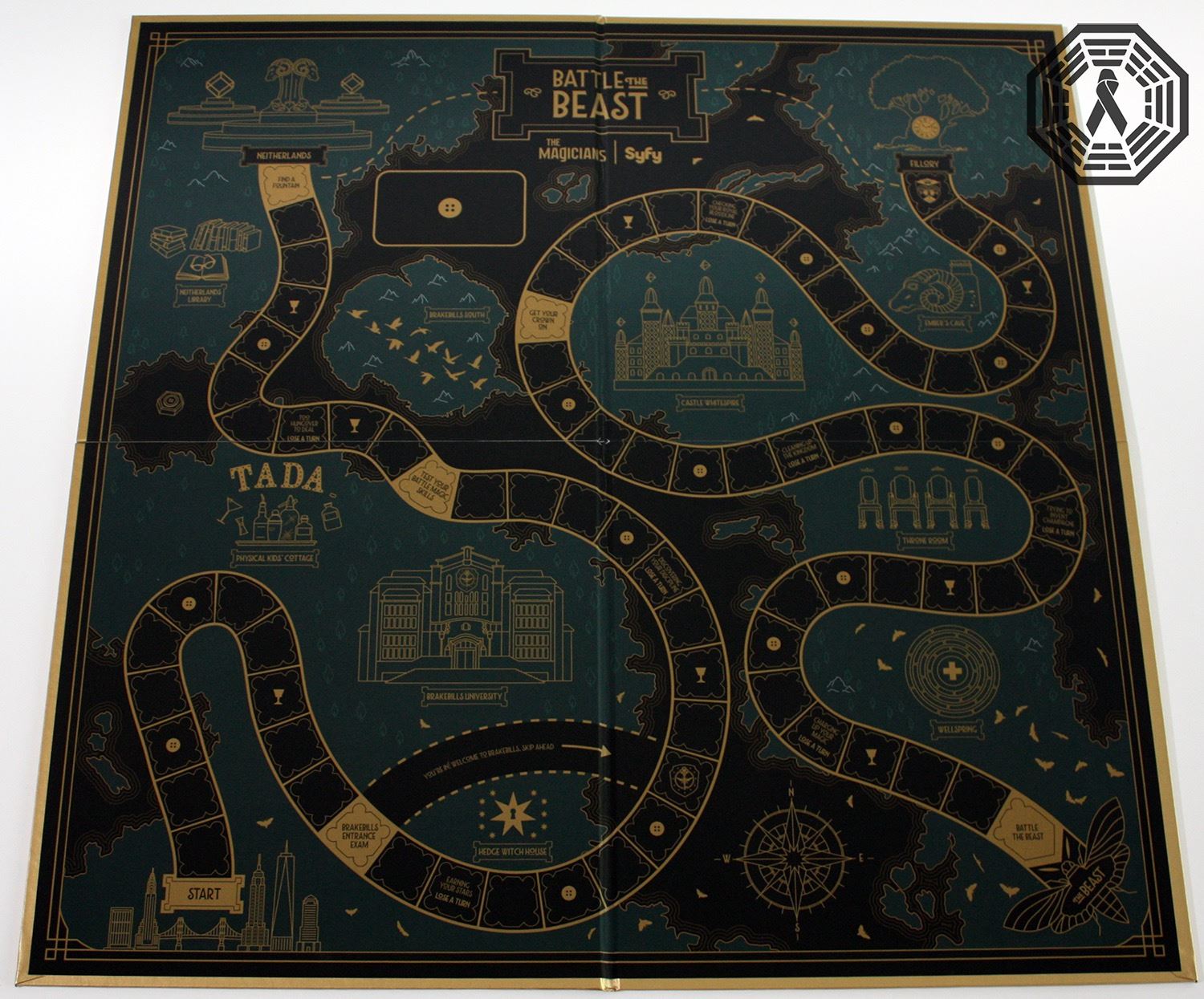 Magicians, The Battle the Beast Board Game