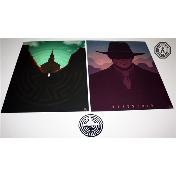 Westworld Art Print Package