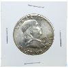 Image 2 : 1955 PROOF FRANKLIN SILVER HALF DOLLAR 50 CENT COIN