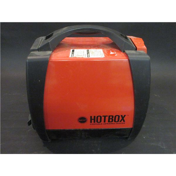 Hotbox Portable Infrared Heater- Works- 14"H X 9"W X 13"D