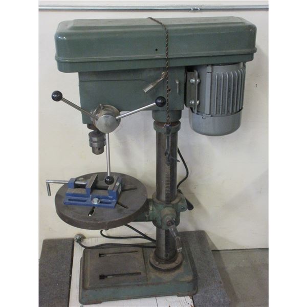 Chicago 12 Speed Heavy Duty Drill Press- Lights- 41"H- Works