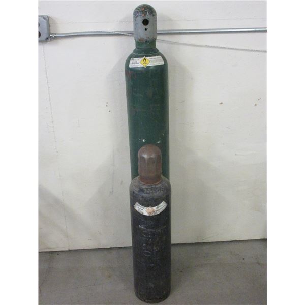 Acetylene And Oxygen Bottles