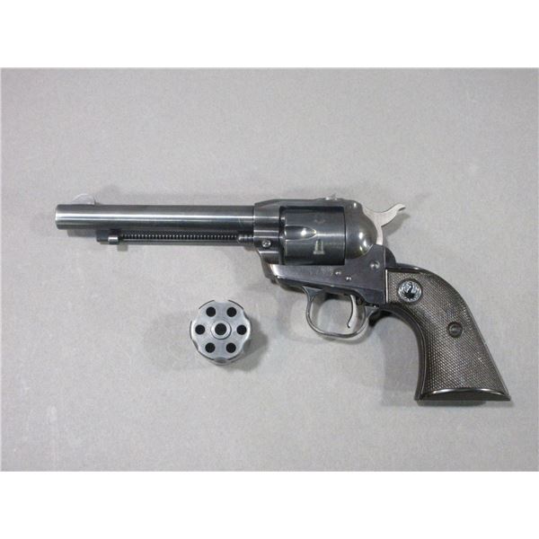 Ruger Single Six 3 Screw Revolver- .22- .22 Mag Convertible- 5.5" Barrel- Great Condition- #132733