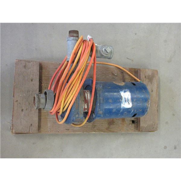 Jacuzzi Irrigation Pump- .75 HP- Works