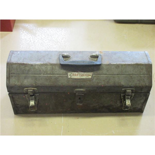 Tool Box With Miscellaneous Tools- 8"H X 20"W X 7"D