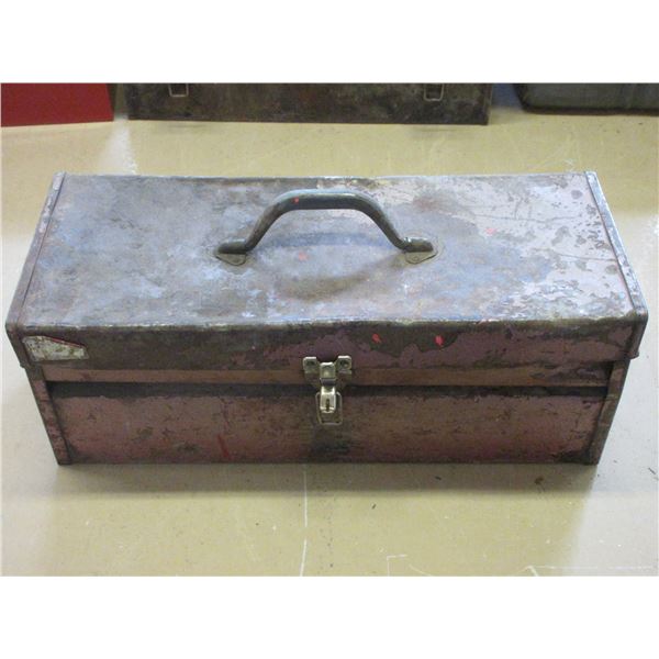 Toolbox With Large End Wrenches- 7"H X 19"W X 7.5"D