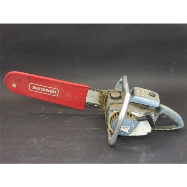 Homelite Super XL Chainsaw 22" Bar Good Compression