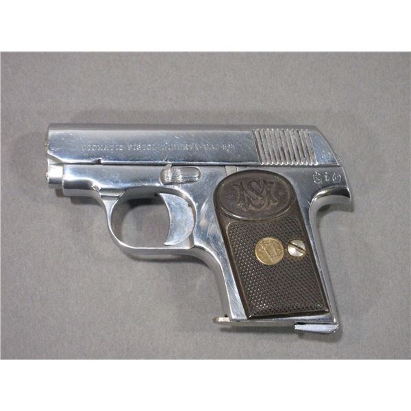 MS Liberty Semi-Automatic Pistol- 6.35- 2" Barrel- Nickel- Very Good Condition- #43478