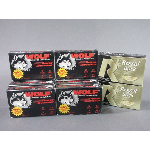 Approximately 50 Rounds Of Mixed 12ga Ammo- 2.75" OO Buck