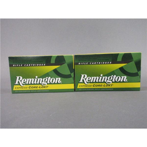 40 Rounds Of Remington Express Core LOKT Ammo- 300 Win Mag- 180 GR