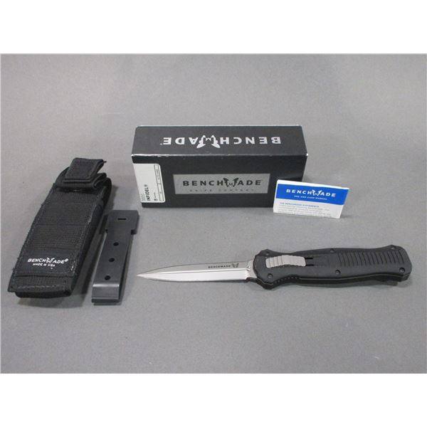 Benchamade 3300 Infidel Switchblade Knife- 4" Blade- 5" Handle- Sheath- Box