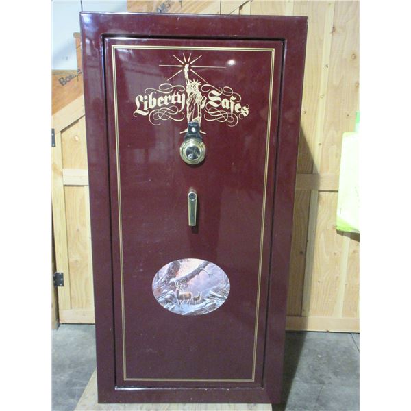 Liberty Gun Safe With Shelves And Holsters On Door 60"H X 30"W X 22"D