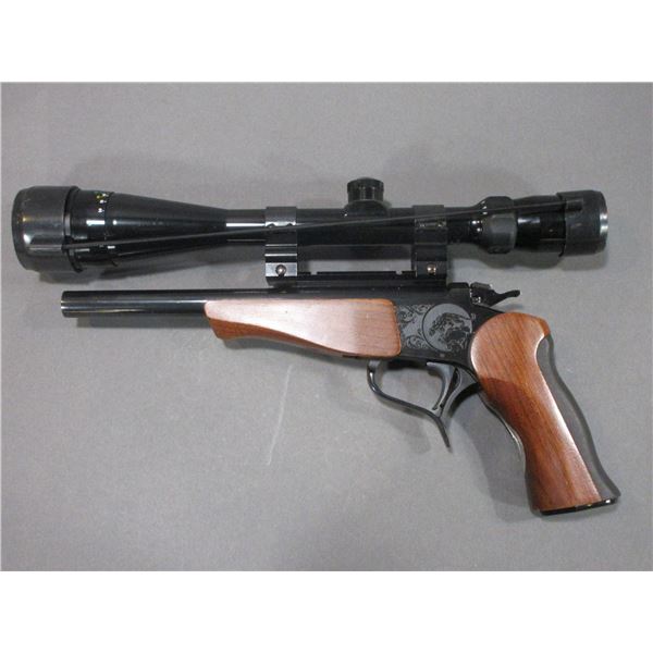Thompson Center Arms Single Shot Pistol- .22 LR Match- 10" Barrel- 6X18 Scope- Great Condition- #406