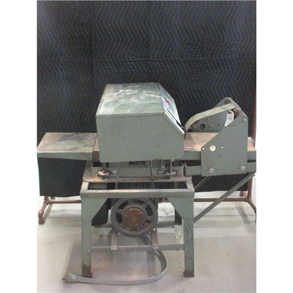 Belsaw Machinery Co Model 9103 Planer- Craftsman Motor- 240 Volt- Fair Condition