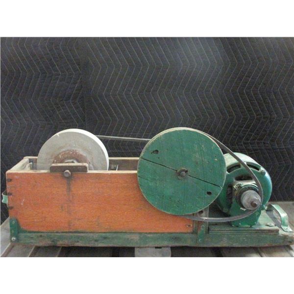 Electric Pack And Sharpener- 7.5" Stone- .25 HP- Works