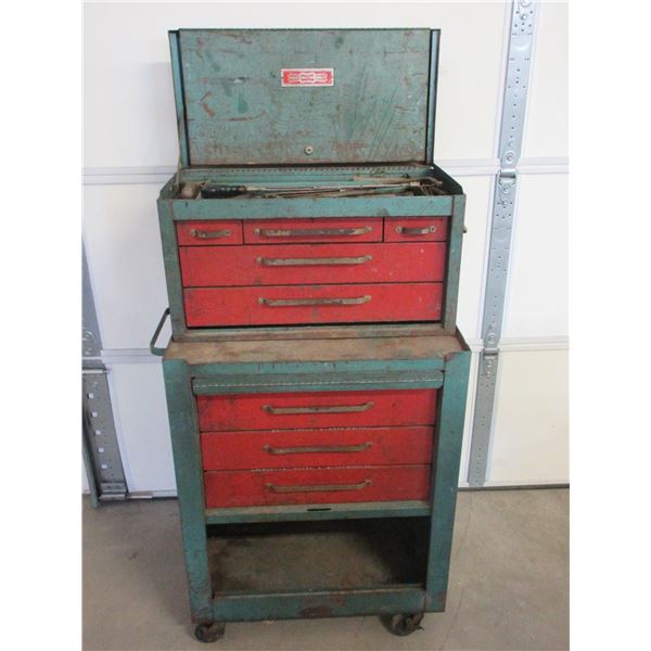 Wards Master Quality Upright Stacking Toolboxes- Wheels- Miscellaneous Tools- 45"H X 25"W X 18"D