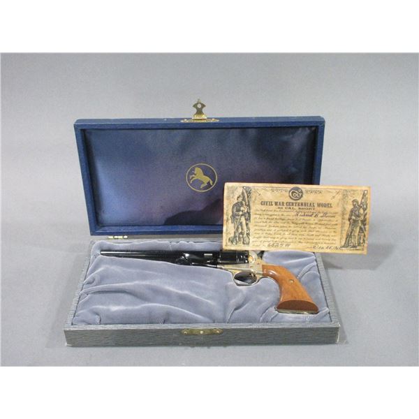 Colt Civil War Replica Centennial Model Pistol- .22 S- 6" Barrel- Letter Of Authenticity- Presentati