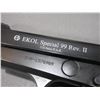Image 4 : Ekol Special Model 99 Rev II Semi-Automatic Blank Pistol- 9MM- 3.75" Barrel- 10 Shells- Hard Case- M