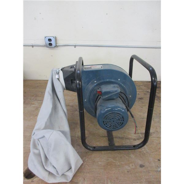 Enco Model 1503025 Dust Collector 1 HP Lots Of Pipe And Hoses Good