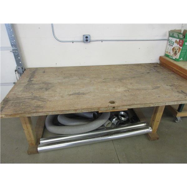 Heavy Duty Work Table- 33"H X 82"W X 43"D