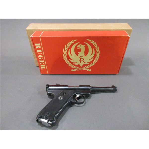 Ruger Semi-Automatic Pistol- .22 LR- 4.75" Barrel- Box- Very Good Condition- #15-38312