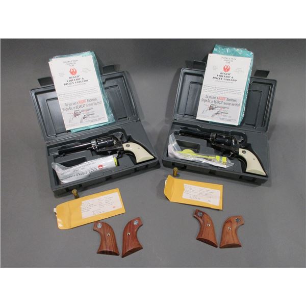 Selling 2 For 1 Money- Ruger Vaquero Revolvers- .44 Mag- 4.5" Barrels Case Hardened- Consecutive Ser