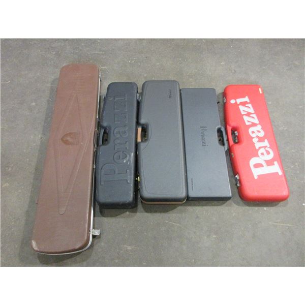 4 Shotgun Hard Suitcase- 1 Rifle Hard Case