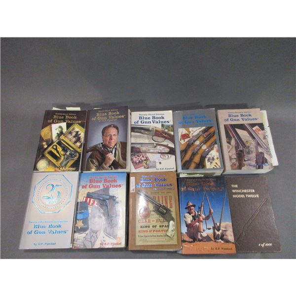 9 "Blue Books Of Gun Values" By SP Fjestad