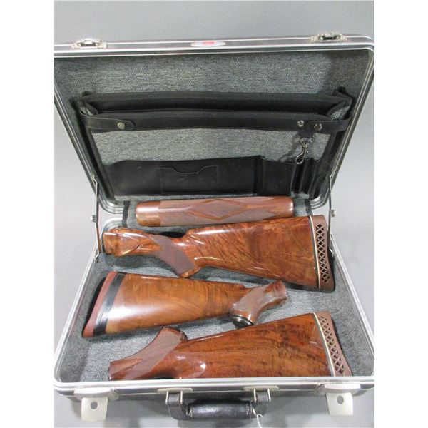 Hard Case With 3 Shotgun Stocks And 1 Forearm