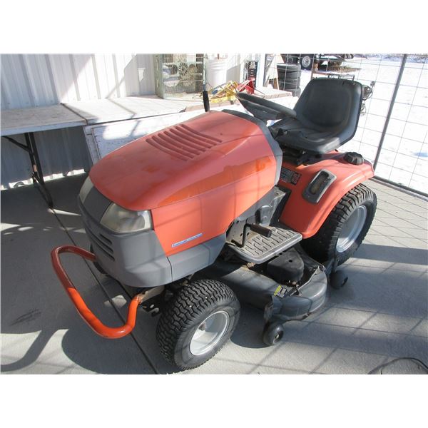 Husqvarna Riding Mower- 48" Cut- Kawasaki 22.0 XP Series Engine- Does Not Run- Bad Key Switch