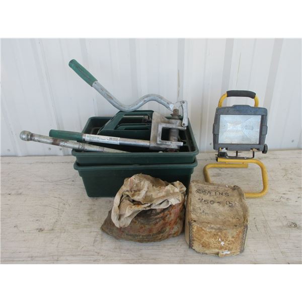 Sander- Stud Punch- Shoplight- Threader- Tire Chains