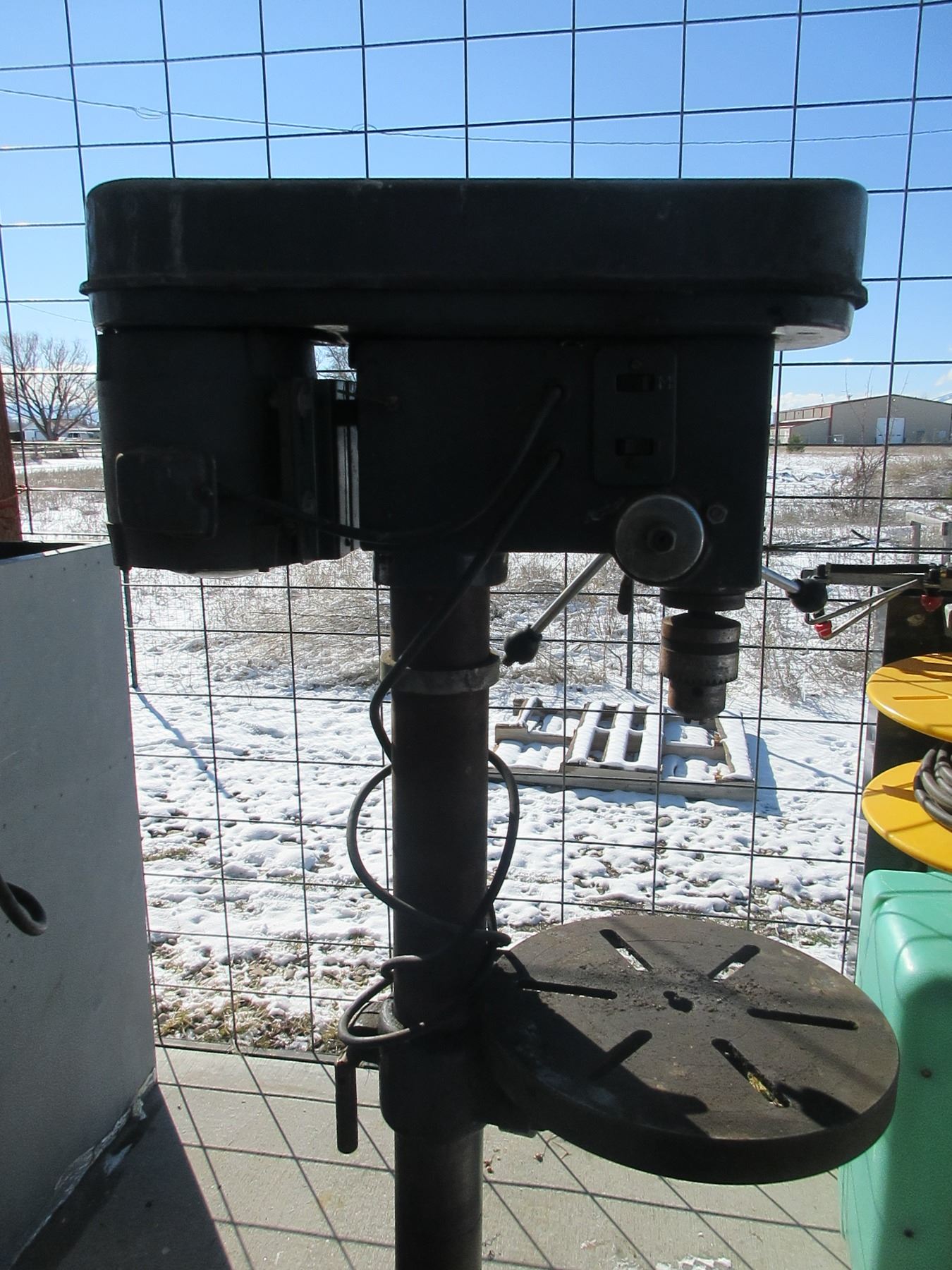 Cummins 5 Speed Heavy Duty Drill Press Model C112 Works