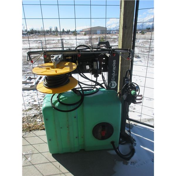 Enduraplas Very Heavy Duty Spray Rig- Fits A Skid Steer On Tractor- Hand Wand Or Booms- 60 Gallon Ta