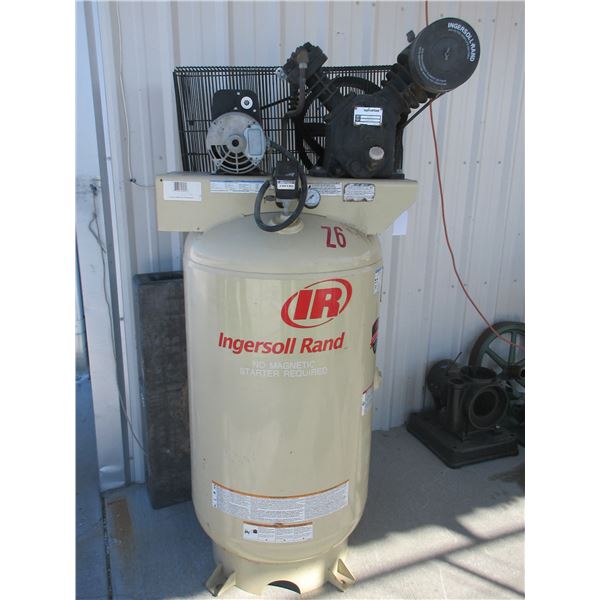 Ingersoll Rand 240V Air Compressor- 175 PSI- 1575 RPM- 80 Gallon- Came Out Of National Guard Armory 