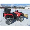 Image 2 : 2007 Arctic Cat 4WD ATV- 650 CC- Snow Plow With Winch- Runs Good- Decent Rubber- Rear Storage Box