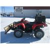 Image 4 : 2007 Arctic Cat 4WD ATV- 650 CC- Snow Plow With Winch- Runs Good- Decent Rubber- Rear Storage Box